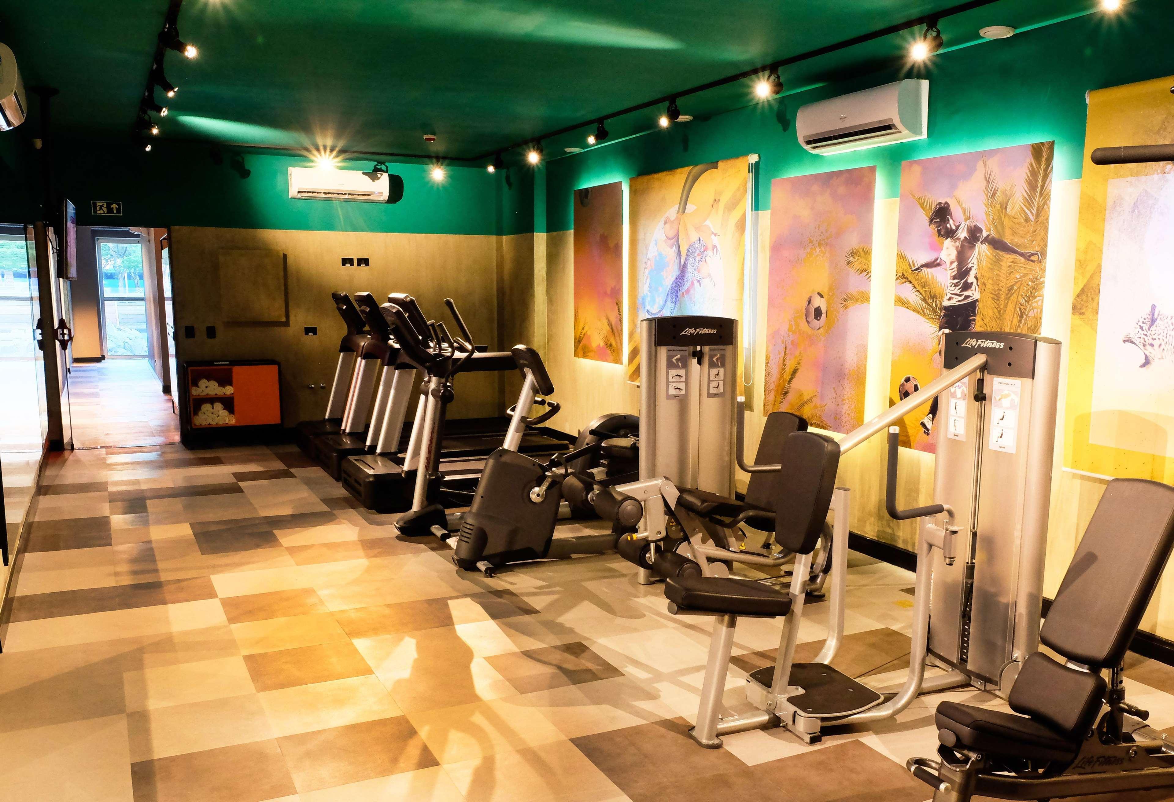 优2里约热内卢因特西迪酒店 外观 照片 The gym at the hotel